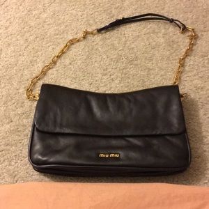 Miumiu shoulder bag (clutch)